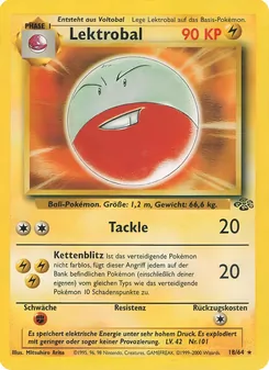 Lektrobal, Karte 18 aus Dschungel