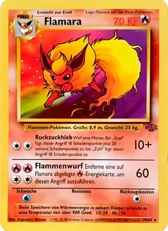Flamara, Karte 19 aus Dschungel