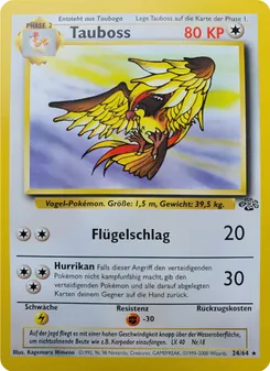Tauboss, Karte 24 aus Dschungel