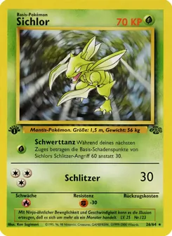 Sichlor, Karte 26 aus Dschungel