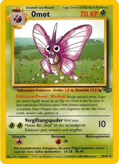 Omot, Karte 29 aus Dschungel