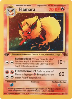 Flamara, Karte 3 aus Dschungel