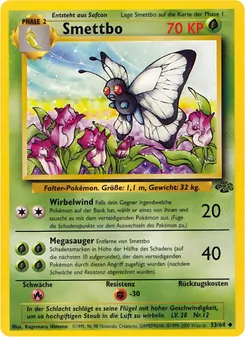 Smettbo, Karte 33 aus Dschungel