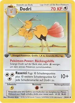 Dodri, Karte 34 aus Dschungel