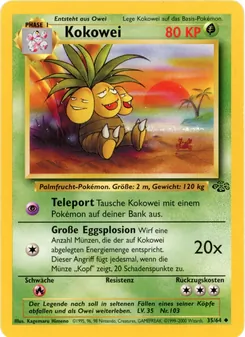 Kokowei, Karte 35 aus Dschungel