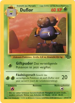 Duflor, Karte 37 aus Dschungel