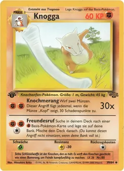 Knogga, Karte 39 aus Dschungel