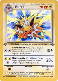 Blitza, Karte 4 aus Dschungel
