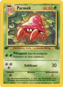 Parasek, Karte 41 aus Dschungel