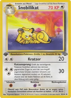 Snobilikat, Karte 42 aus Dschungel