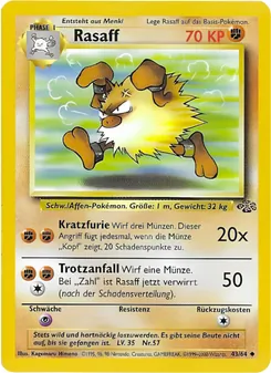 Rasaff, Karte 43 aus Dschungel