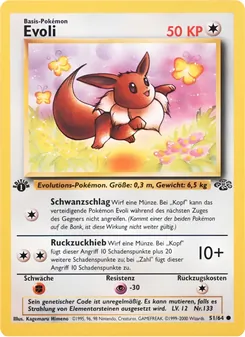 Evoli, Karte 51 aus Dschungel