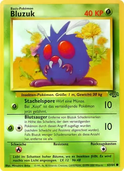 Bluzuk, Karte 63 aus Dschungel