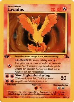 Lavados, Karte 12 aus Fossil