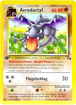 Aerodactyl, Karte 16 aus Fossil