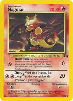 Magmar, Karte 39 aus Fossil