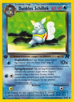 Dunkles Schillok, Karte 46 aus Team Rocket