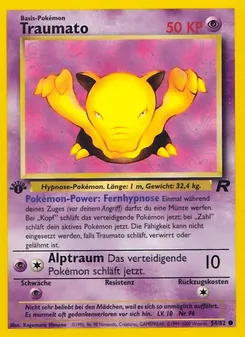 Traumato, Karte 54 aus Team Rocket