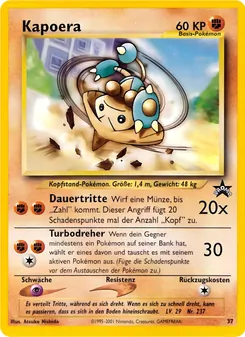 Kapoera, Karte 37 aus Wizards Black Star Promos