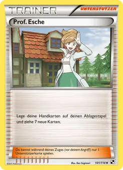 Prof. Esche, Karte 101 aus Schwarz & Weiß