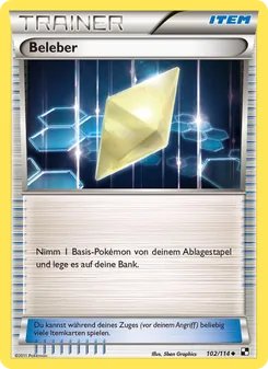 Beleber, Karte 102 aus Schwarz & Weiß