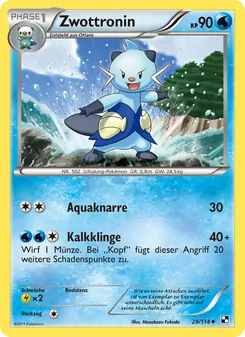 Zwottronin, Karte 29 aus Schwarz & Weiß