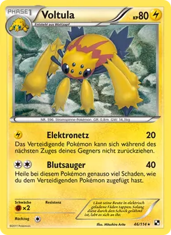Voltula, Karte 46 aus Schwarz & Weiß