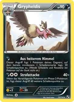 Grypheldis, Karte 73 aus Schwarz & Weiß