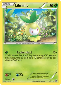 Lilminip, Karte 9 aus Schwarz & Weiß