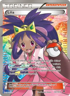 Lilia, Karte 101 aus Plasma-Blaster