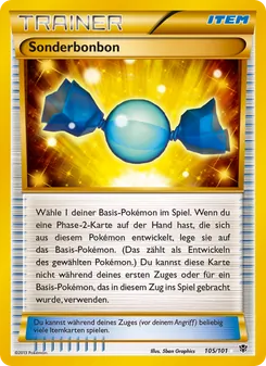 Sonderbonbon, Karte 105 aus Plasma-Blaster