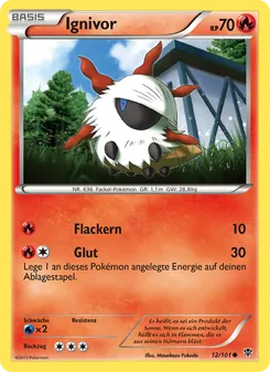 Ignivor, Karte 12 aus Plasma-Blaster