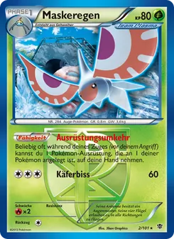 Maskeregen, Karte 2 aus Plasma-Blaster
