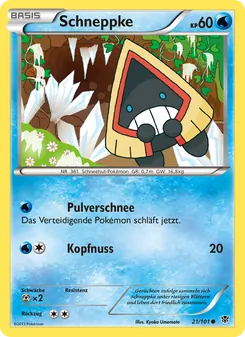 Schneppke, Karte 21 aus Plasma-Blaster
