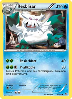 Rexblisar, Karte 26 aus Plasma-Blaster