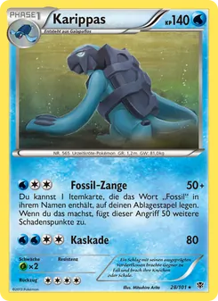 Karippas, Karte 28 aus Plasma-Blaster
