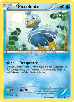 Piccolente, Karte 29 aus Plasma-Blaster