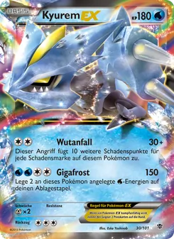 Kyurem-EX, Karte 30 aus Plasma-Blaster
