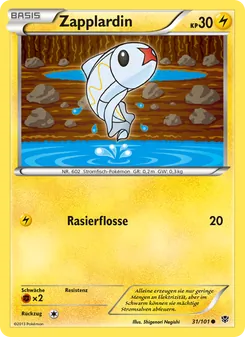 Zapplardin, Karte 31 aus Plasma-Blaster