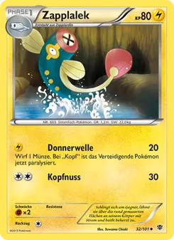 Zapplalek, Karte 32 aus Plasma-Blaster
