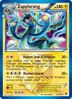 Zapplarang, Karte 33 aus Plasma-Blaster