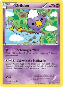 Driftlon, Karte 34 aus Plasma-Blaster