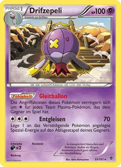 Drifzepeli, Karte 35 aus Plasma-Blaster