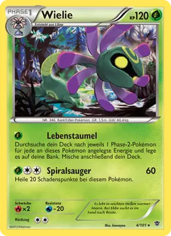 Wielie, Karte 4 aus Plasma-Blaster