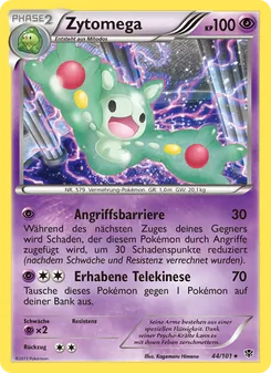 Zytomega, Karte 44 aus Plasma-Blaster