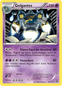 Golgantes, Karte 46 aus Plasma-Blaster