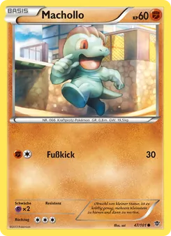 Machollo, Karte 47 aus Plasma-Blaster