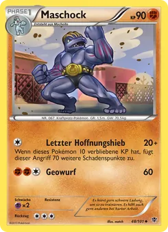 Maschock, Karte 48 aus Plasma-Blaster