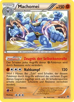 Machomei, Karte 49 aus Plasma-Blaster