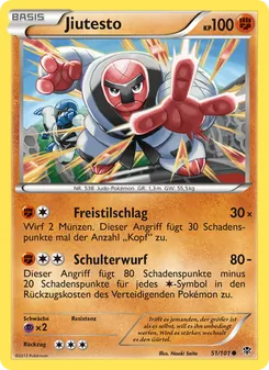 Jiutesto, Karte 51 aus Plasma-Blaster